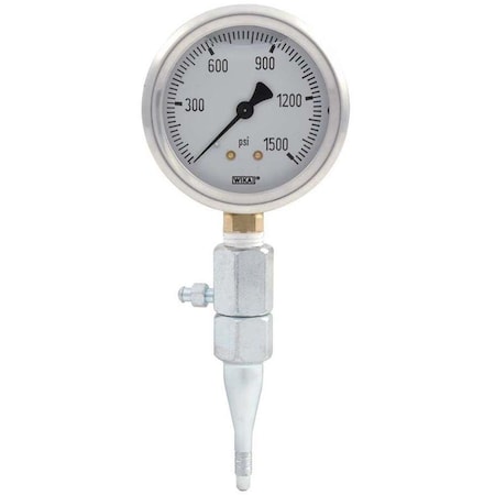 Allstar Performance 360 deg Rotation Brake Pressure Gauge ALL11020